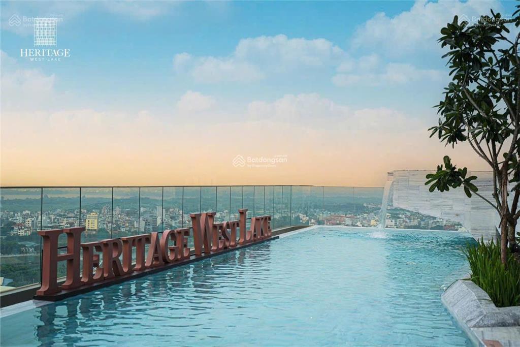 Bán duplex view thẳng hồ tây toà heritage siêu xịn, dt 297m2, giá bán 75 tỷ