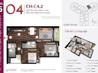 Bán căn 2 ngủ dt 73m2 to nhất hoàng huy commerce giá cam kết rẻ nhất thị trường chỉ 2,05 tỷ