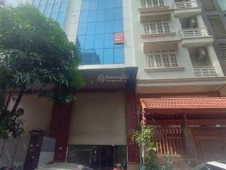 Cho thuê nhà ngõ 18 nguyễn cơ thạch  mỹ đình  nam từ liêm 110m2 7 tầng mt 6m. thông sàn. giá 70tr