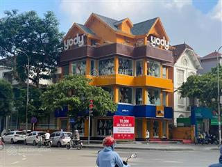 Cho thuê nhà mặt phố linh đường  đối diện hh linh đàm 219m2 lô góc, siêu kinh doanh. giá 450tr