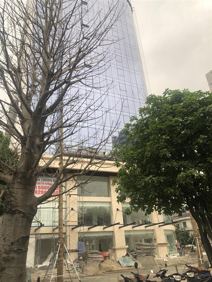 Cho thuê sàn văn phòng ngay ngã tư vạn phúc  hà đông 260m2/sàn. mặt tiền 12m. giá 30tr