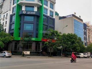 Cho thuê tòa nhà lô góc mạc thái tông  nguyễn chánh  cầu giấy 170m2 7 tầng 1 hầm. giá 220tr