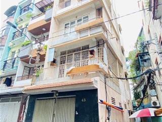 Hàng hiếm căn góc 2 mặt tiền 43 đường số 4 cư xá đô thành quận 3  dt 4,4x9m 5 tầng giá 13,5 tỷ tl