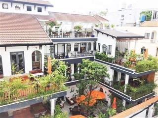 Biệt thự mặt tiền hồ biểu chánh. p12. quận phú nhuận. 22 x 17m. 340m2. 1 trệt 3 lầu. giá 86 tỷ tl