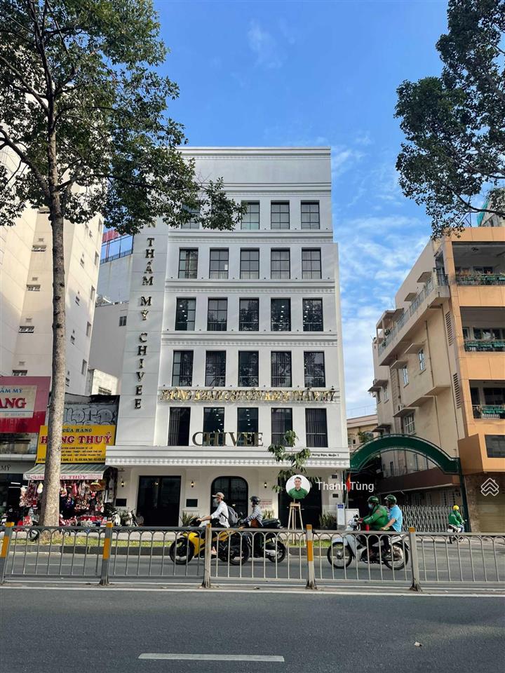 Toà nhà mt nguyễn đình chiểu, quận 3  15x15m  hầm 8 tầng  hđt 315 triệu/tháng  giá 90 tỷ