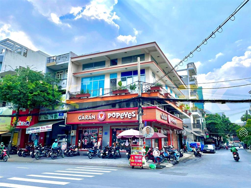 Góc 2mt nguyễn gia trí, bình thạnh  9x20m  4 tầng  hđt 250 triệu  giá 80 tỷ