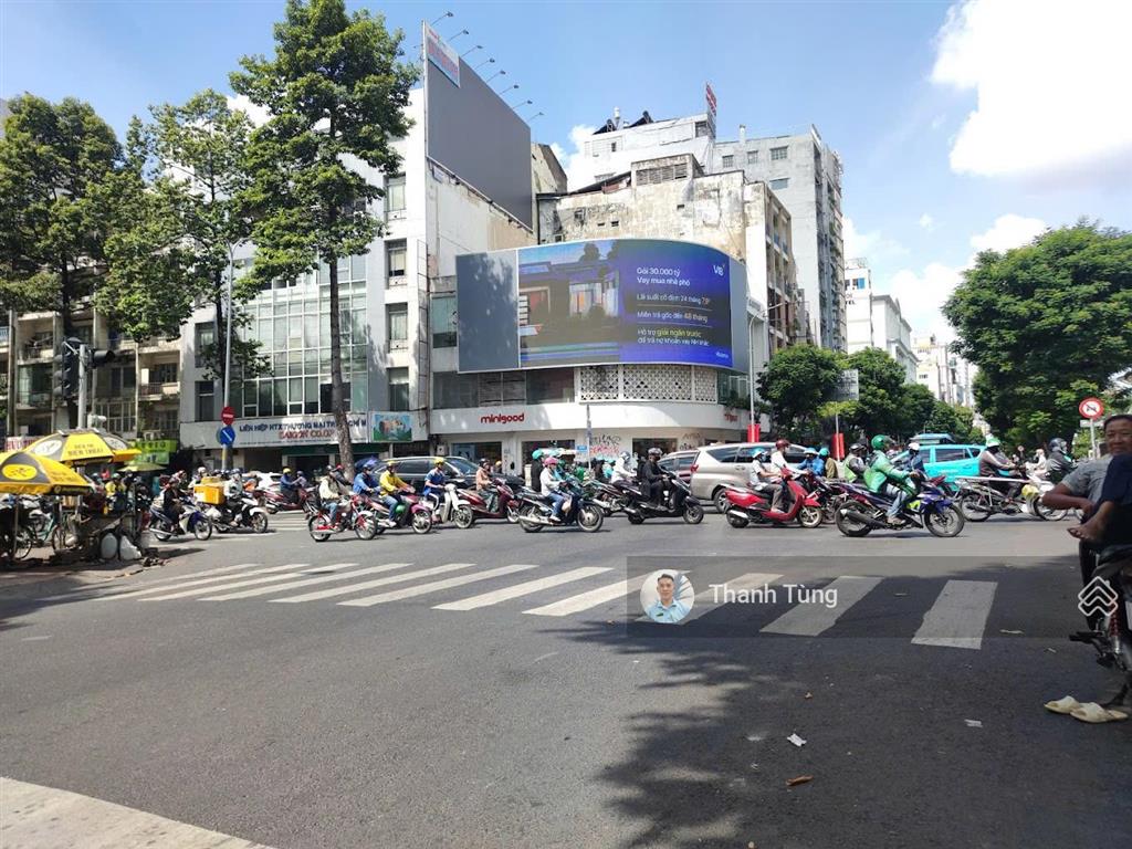 Góc 2mt nguyễn thái học + phạm ngũ lão, quận 1  15x17m  3 tầng  hđt 300 triệu  giá 100 tỷ