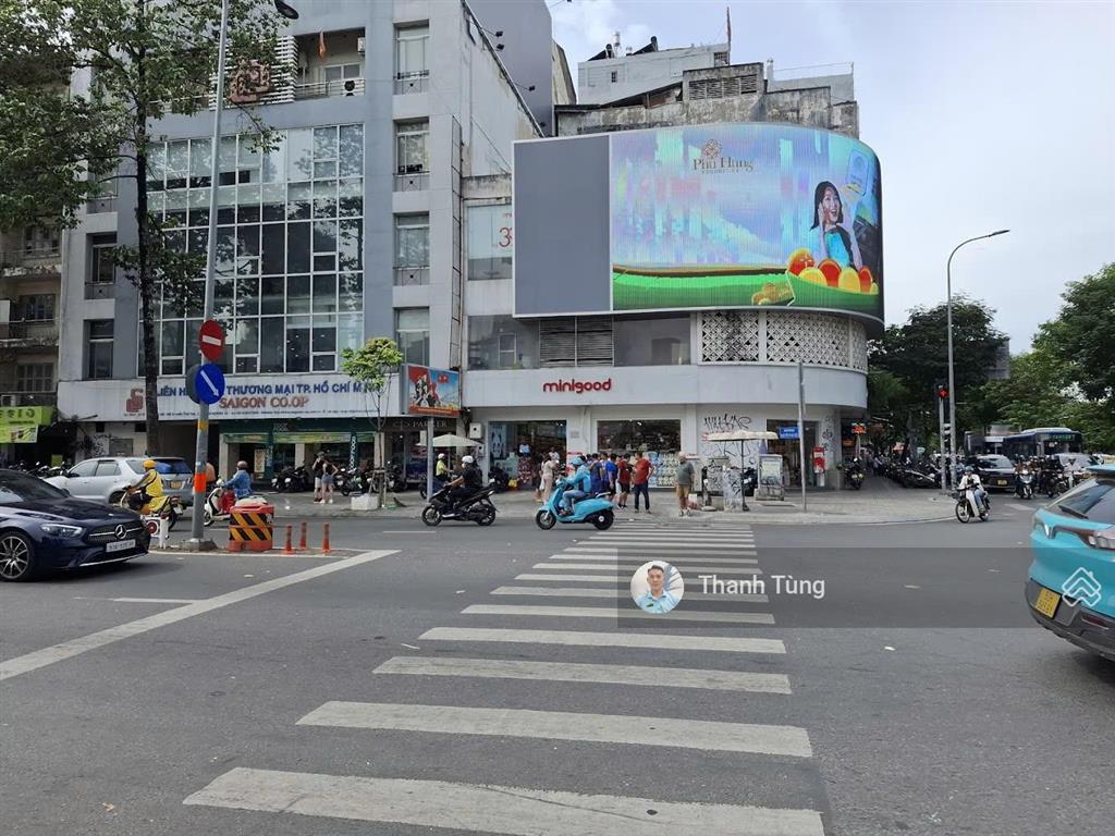 Góc 2mt nguyễn thái học + phạm ngũ lão, quận 1  15x17m  3 tầng  hđt 300 triệu  giá 100 tỷ