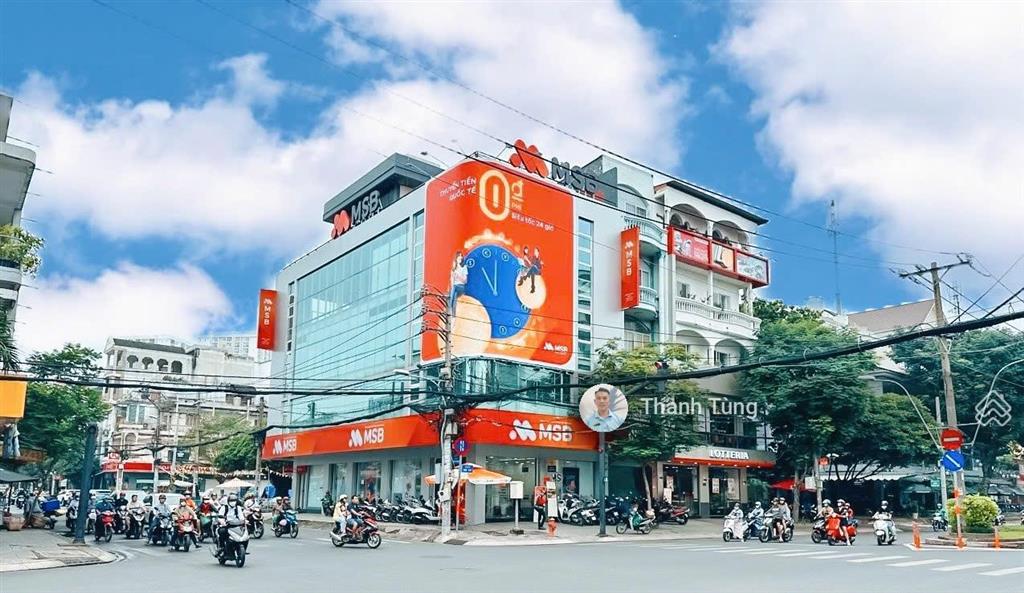 Góc 3mt bàu cát đôi & nguyễn hồng đào, tân bình 8x20m 5 tầng hđt 200 triệu giá 60 tỷ