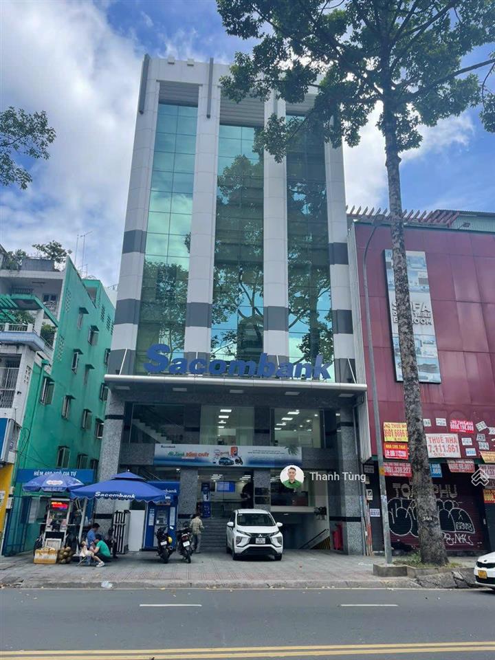 Tòa nhà mt hai bà trưng, quận 3 12x18m hầm 7 tầng hđt 400 triệu/tháng giá 139 tỷ