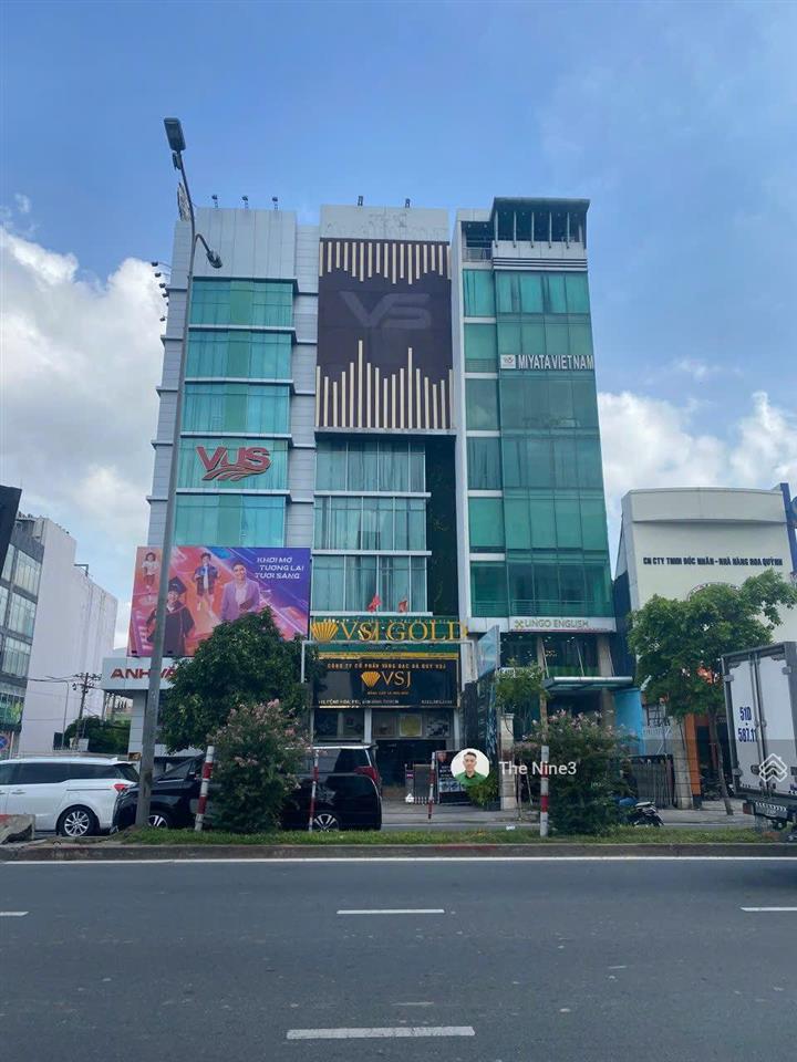 Tòa nhà mt nam kỳ khởi nghĩa, quận 3 6x20m hầm 9 tầng hđt 200 triệu/th giá 60 tỷ