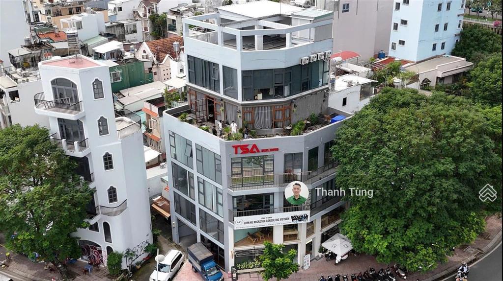 Tòa nhà góc 3mt hoàng sa, quận 1  199.3m2  hầm 7 tầng  hđt 250 triệu/tháng  giá 85 tỷ
