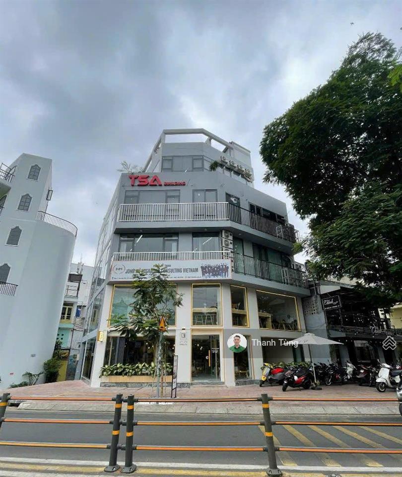 Tòa nhà góc 3mt hoàng sa, quận 1  199.3m2  hầm 7 tầng  hđt 250 triệu/tháng  giá 85 tỷ