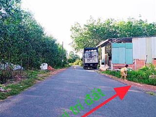 Bán đất sổ riêng thổ cư, đường nhựa liên ấp thuận tiện kinh doanh buôn bán. mặt tiền đường nhựa