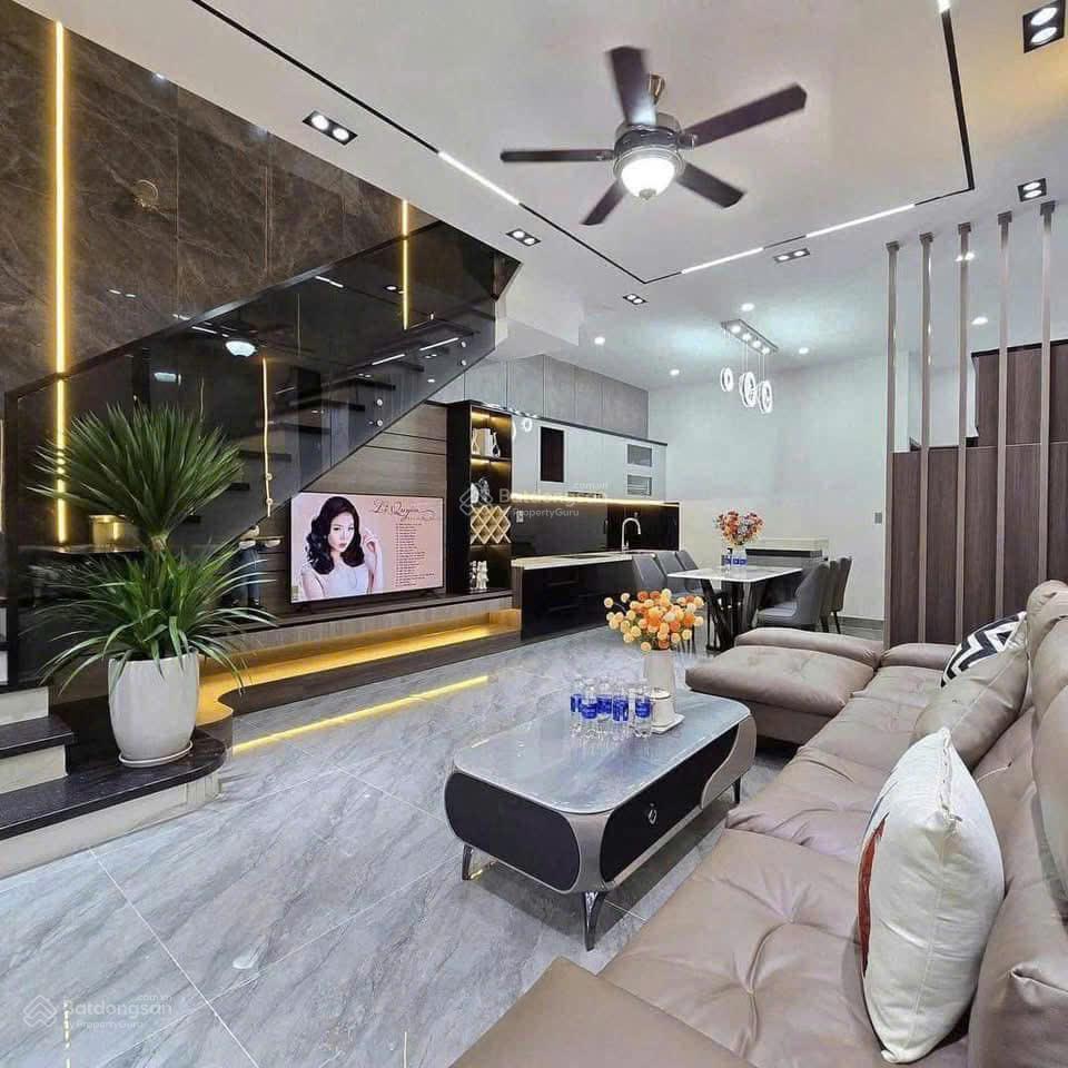 Dt 5 x 25 nở hậu ( 135m²)  giá chỉ 18.9 tỷ tl  hẻm 8m , đường phạm văn hai  nhà đẹp trệt 2 lầu