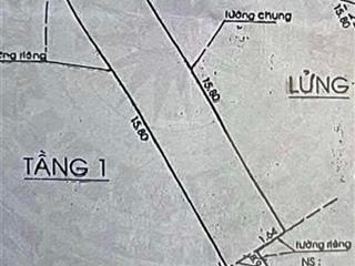 Hiếm  nhà c4 61,6m2 (3,14 x 20,3)  hẻm thoáng yersin. 8,5 tỷ