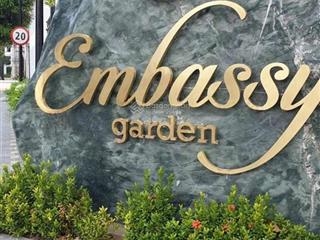 Chính chủ bán biệt thự đơn lập embassy garden 226m2 mặt đường xuân tảo, đang cho thuê 170tr/tháng