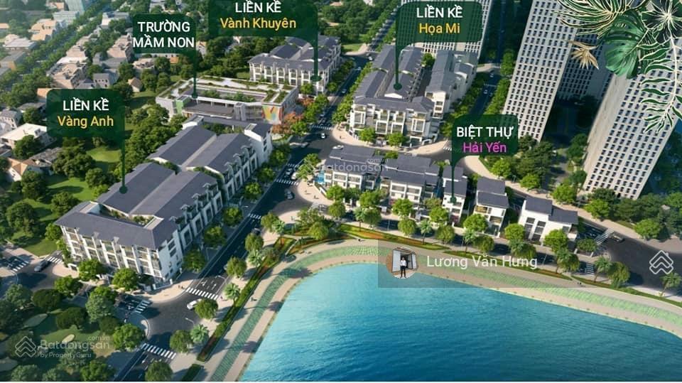 Bán lk khu hoàng thành villas, mỗ lao trục chính đường 23m dt 140m2 6 tầng kinh doanh nhỉnh 53 tỷ