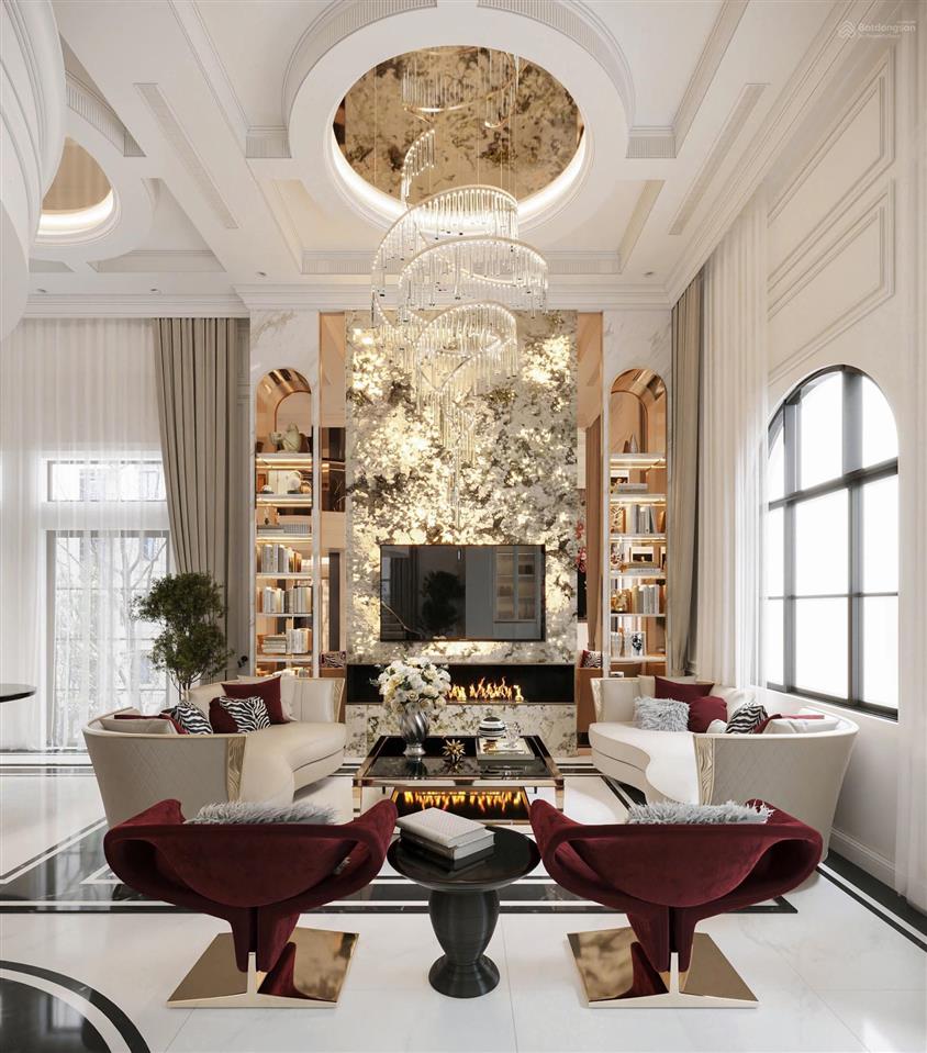 Biệt thự đơn lập mặt hồ le jardin park city hoàn thiện đẳng cấp 264m2