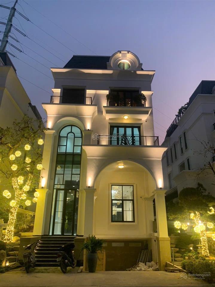 Biệt thự đơn lập mặt hồ le jardin park city hoàn thiện đẳng cấp 264m2