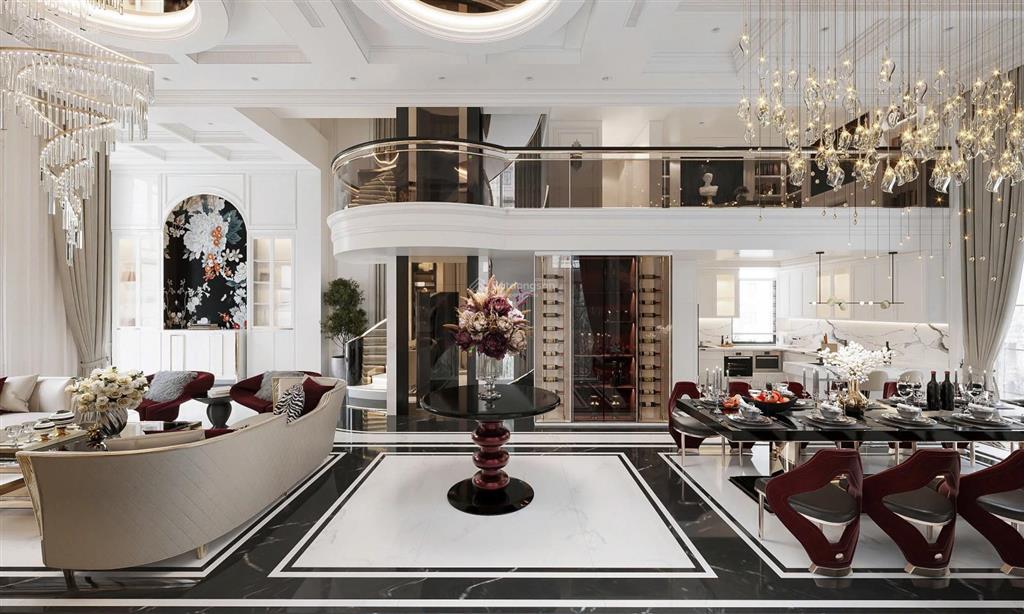 Biệt thự đơn lập mặt hồ le jardin park city hoàn thiện đẳng cấp 264m2