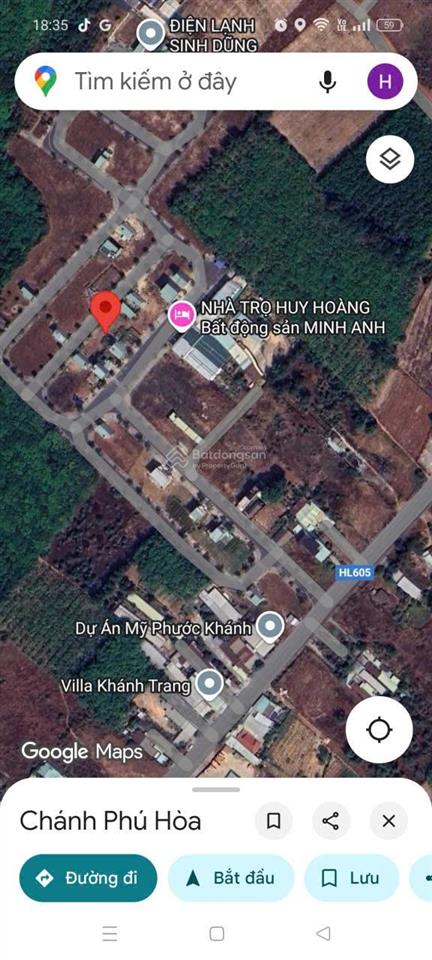 60 m2 thổ cư, kế nhà trọ huy hoàng đường hl605 bao số 950 triệu. nhận ký gửi 10 ngày bán xong