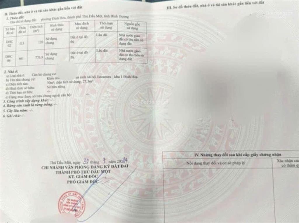 Bảng giá nhà ở xã hội becamex định hòa, phường định hòa, thủ dầu một , bình dương