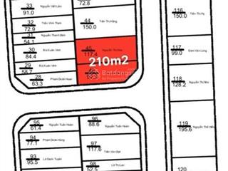 Lô góc siêu hiếm, em bán đất dịch vụ khu 4,5 ha, diện tích khủng 210m2, vip nhất dường 3.5
