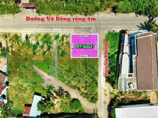 Lô góc đường võ dõng vừa ở vừa kinh doanh buôn bán vĩnh trung ( tây nha trang )