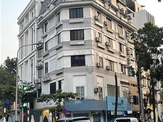 Bán gấp toà nhà mặt phố nguyễn văn huyên, lô góc 3 mặt tiền, căn góc ngã 4 đắc địa romantic park