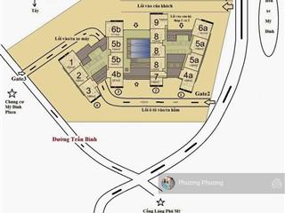 Bán 3 căn hộ 133m2 144m2 156m2 cần bán gấp chung cư dolphin plaza, giá từ 55tr/m2.  0974 538 ***