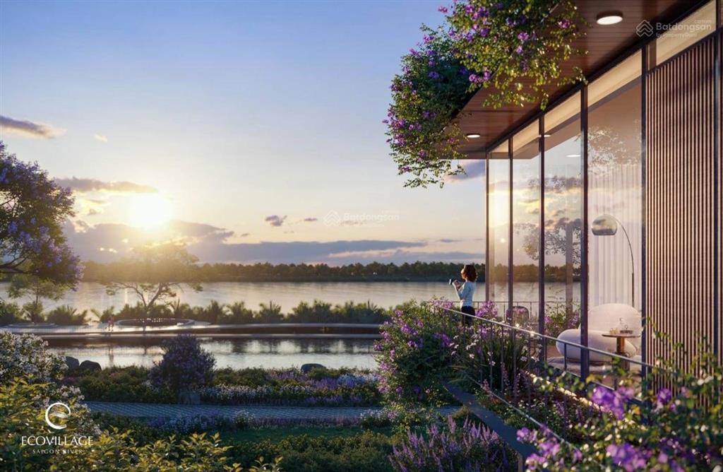 Bán biệt thự waterfront ecovillage trực diện sông, cạnh bến du thuyền, dt 18x22m, giá 59 tỷ