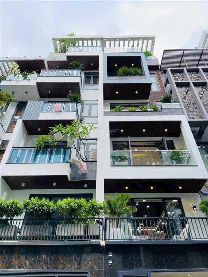 Bán nhà nơ trang long, p13, bình thạnh  5 tầng, hẻm 12m, giá 11.9 tỷ