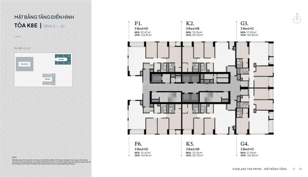 Quỹ ngoại giao cc cao cấp starlakethe prime k8ef hồ tây giá từ 170tr/m2 50m2127m2 tt chỉ 10%