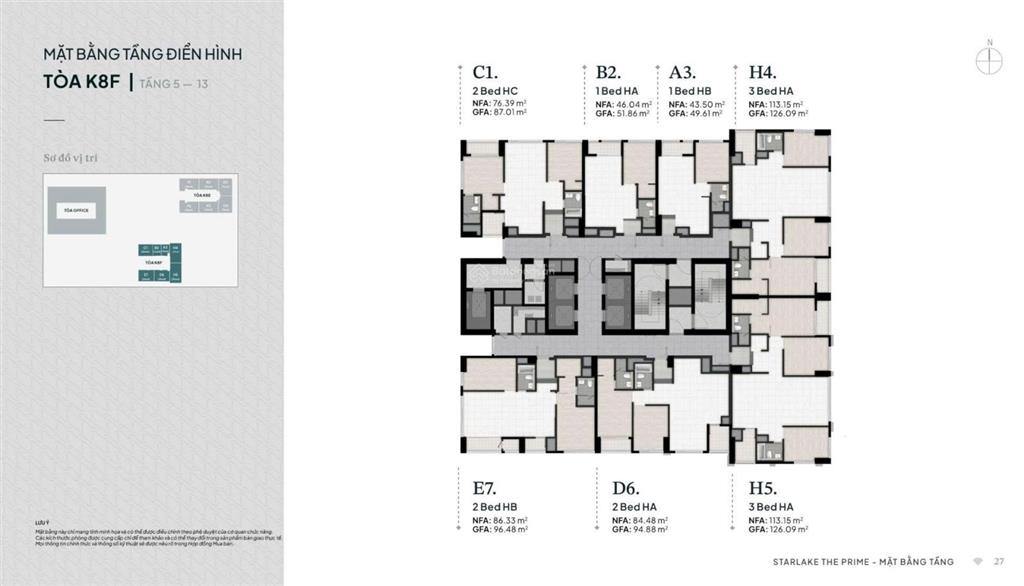 Quỹ ngoại giao cc cao cấp starlakethe prime k8ef hồ tây giá từ 170tr/m2 50m2127m2 tt chỉ 10%