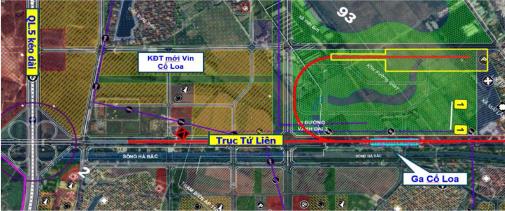 Bán lô góc siêu đẹp lộc hà mai lâm dt 165m2 mặt tiền 11m cạnh vin cổ loa giá đầu tư sinh lời tốt