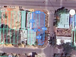 Cần bán lô đất góc 3 mặt tiền nhựa võ văn kiệt  phường phú thủy  tp phan thiết