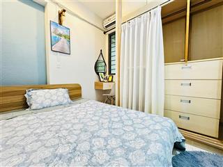 Căn hộ 2 phòng ngủ, 1 phòng bếp, 1 phòng khách, ban công, full gia dụng bếp chỉ 11triệu bình thạnh