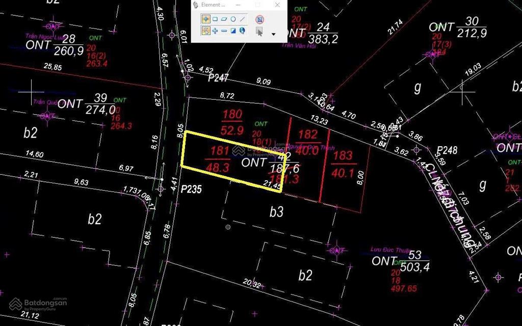 Hàng kịch độc. lô đất hoa hậu 48.3m lương nỗ, 3 bước chân ra hồ điều hòa, ôtô santafe ngủ trong đất