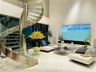 Hiếm! bán penhouse 415m2, 5pn view hồ văn quán, cửa tb, ban công đn, chung cư rainbow. giá 21,5 tỷ