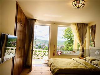 Bán biệt thự pháp cổ thuận tiện kinh doanh nghỉ dưỡng tầm view vĩnh viễn tại đà lạt