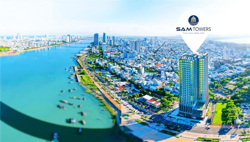 Bán gấp căn hộ 1 phòng ngủ tại sam tower, sổ hồng đã có sẵn, đang có dòng tiền 16 triệu20 triệu/th