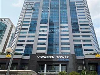 Cho thuê văn phòng tòa viwaseen tower  46 tố hữu 300m 500m 750m......1000m giá thuê 250.000k/m2