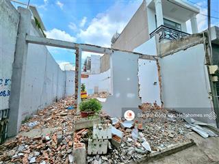 Bán lô đất  góc 2 mặt hẻm ô tô 7chỗ  sổ hồng 6x15m, nguyễn văn quá, quận 12 giá 5tỷ3