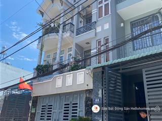 Bán nhà đúc 4 tấm đường 8m thông đông hưng thuận, quận 12, 4x19m, shr, 6 tỷ 480