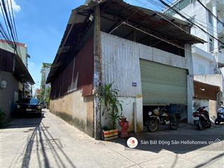 Bán nhà xưởng góc 2 mặt, hẻm 6m nguyễn văn quá, quận 12, 6,2x18m, sổ hồng chính, 6 tỷ 300