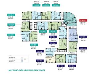Suất ngoại giao cực hiếm  căn 4 phòng ngủ chung cư bluegem tower  giá ưu đãi đặc biệt