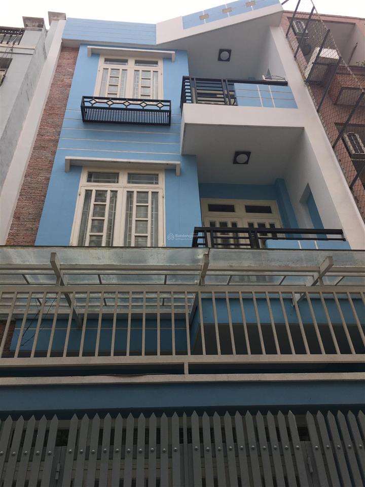 Nhà hẻm xe hơi sau lưng mặt tiền phan văn trị p5 đối diện emart, 4.5x14m 1 tr 2 lầu  7.8 tỷ tl