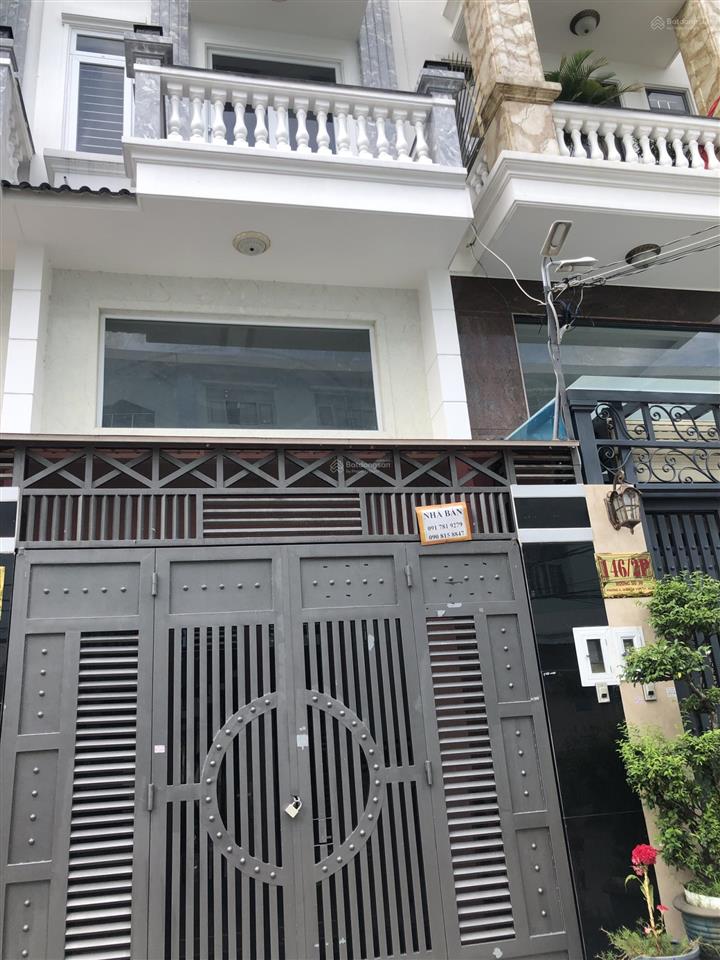 Cần bán gấp căn nhà hxh thông quang trung p10 gv gần ngã 6 dt 4x17m 1 trệt lửng 2 lầu st  8,7 tỷ