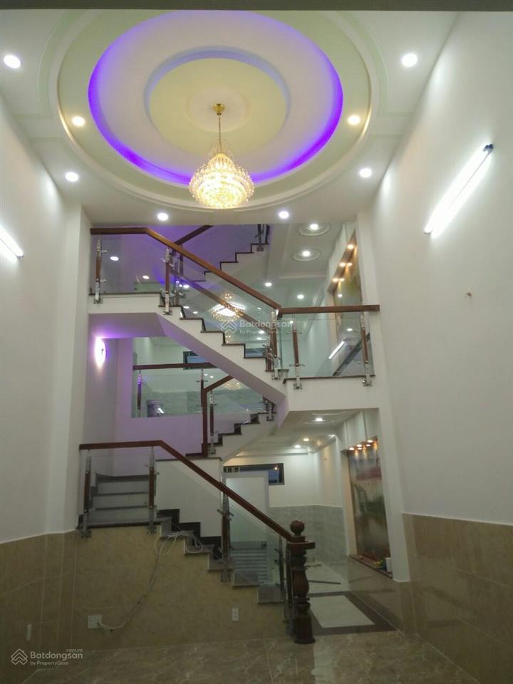 Cần bán gấp căn nhà hxh thông quang trung p10 gv gần ngã 6 dt 4x17m 1 trệt lửng 2 lầu st  8,7 tỷ